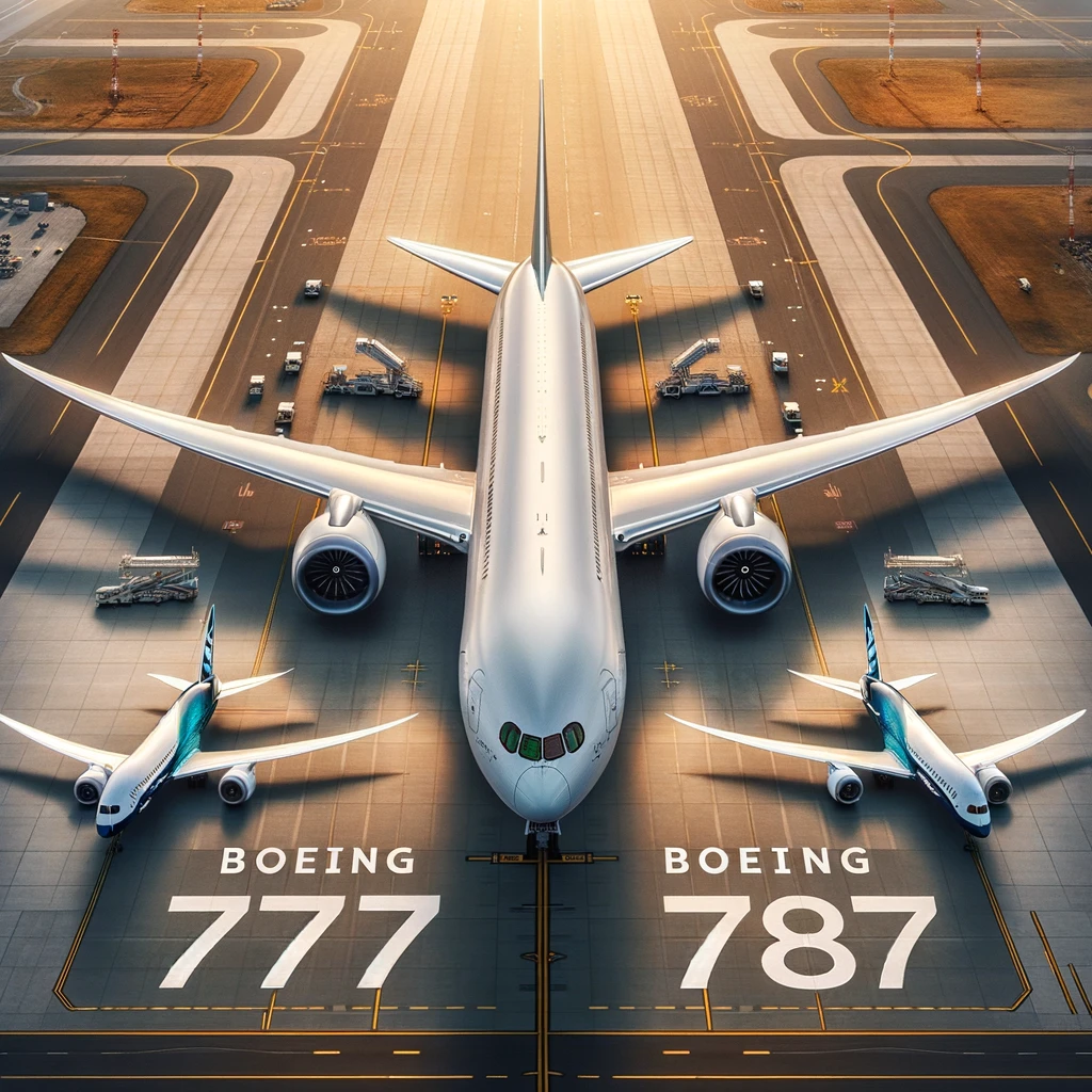 Boeing 777 vs 787