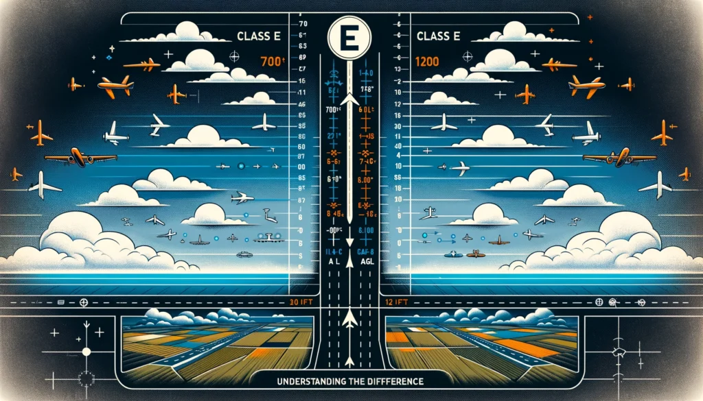 class e airspace on sectional chart