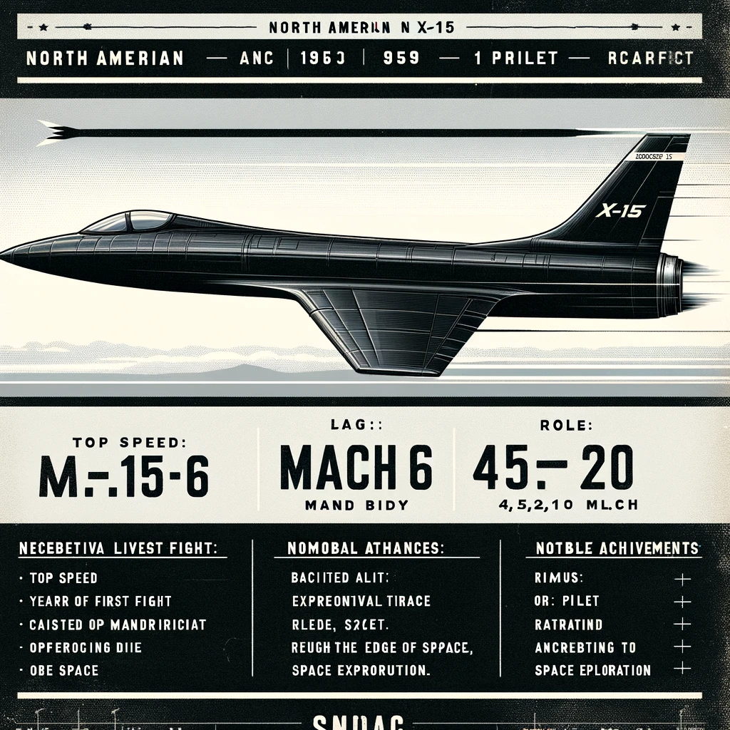 World's Fastest Military Aircraft: The North American X-15