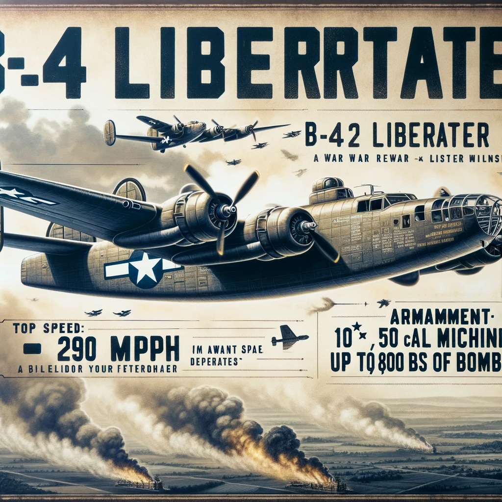 American Bombers Of World War Two: B-24 Liberator