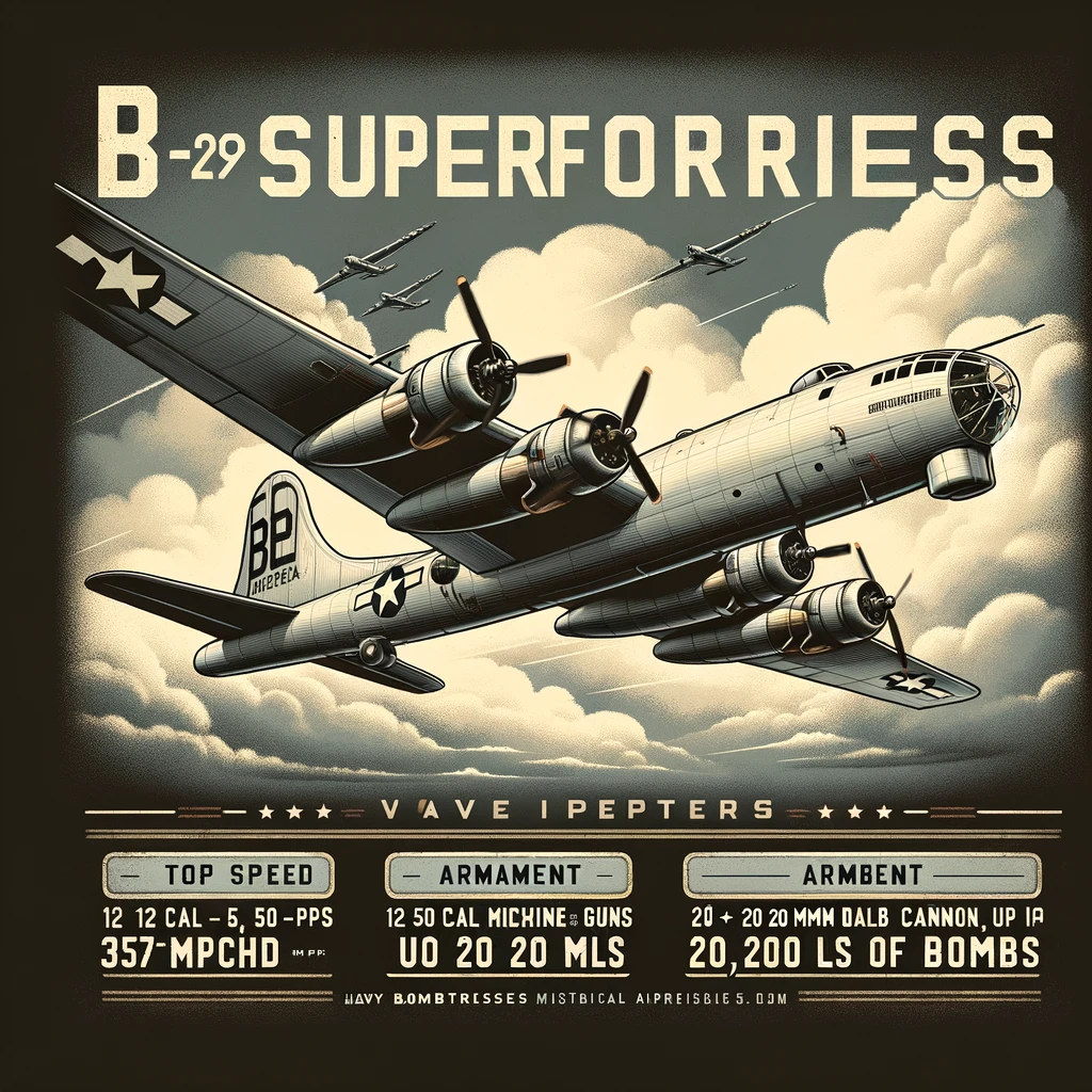 American Bombers Of WW2 B-29 Superfortress