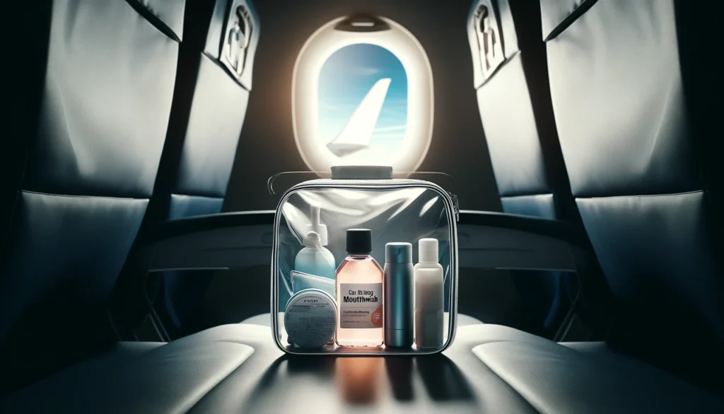 Can I Carry Mouthwash on a plane?