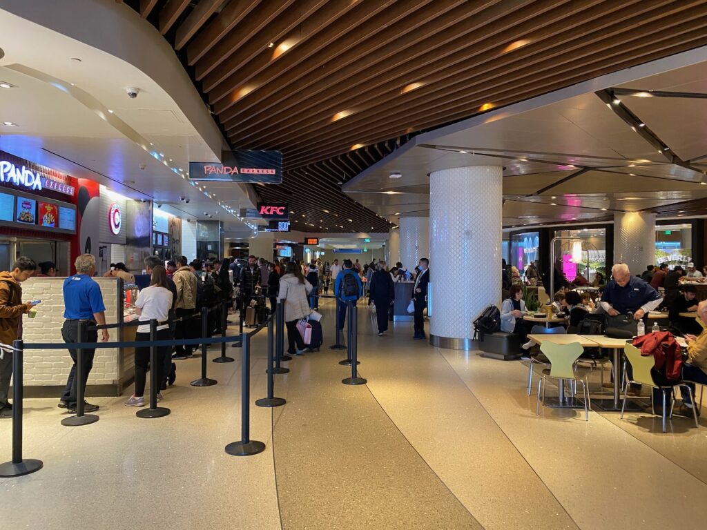 No-Smoking Zones of LA Airport