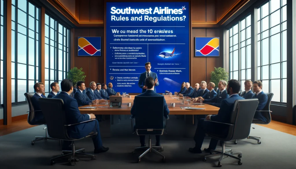 Southwest Airline Rules and Regulations