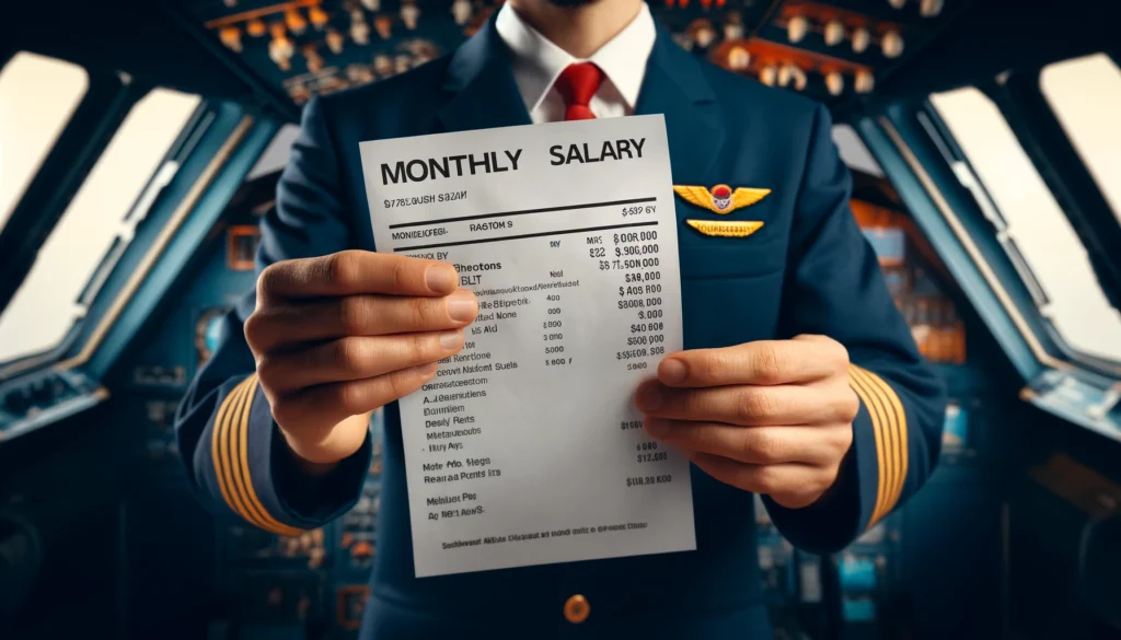 Southwest Airlines Pilot Salary Per Month