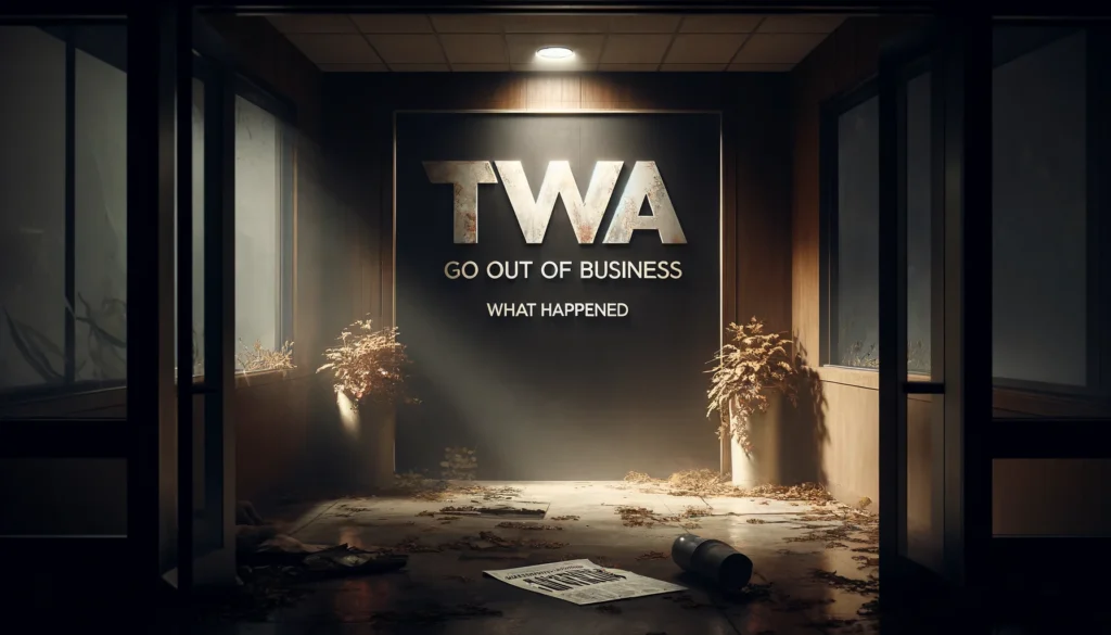 when did twa Go Out of Business & why