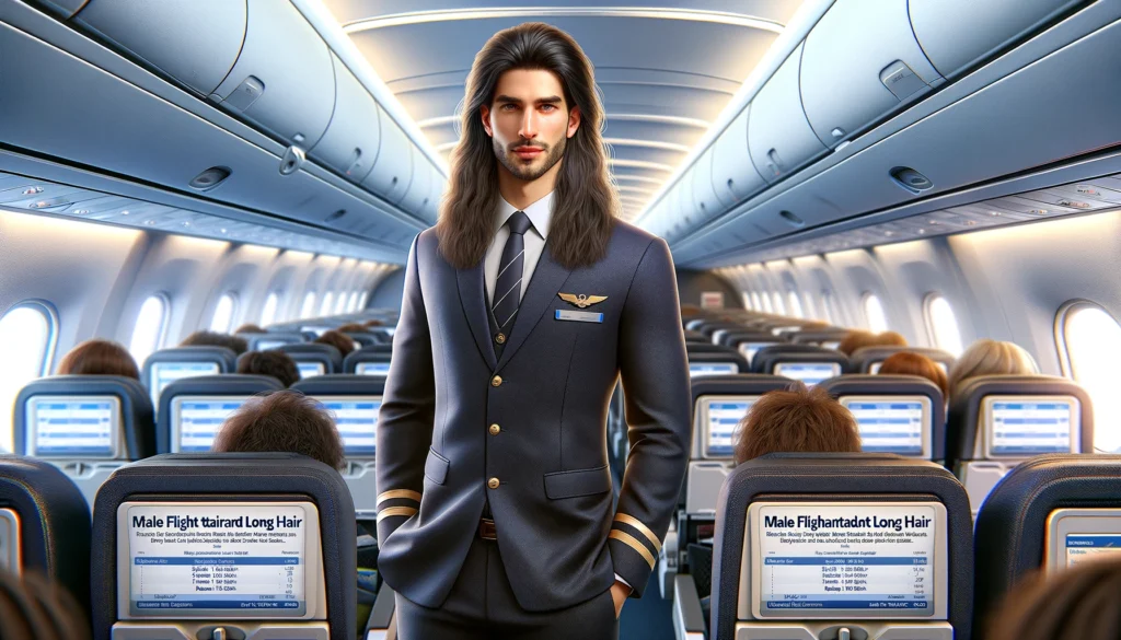 Can Flight Attendants Have Long Hair?