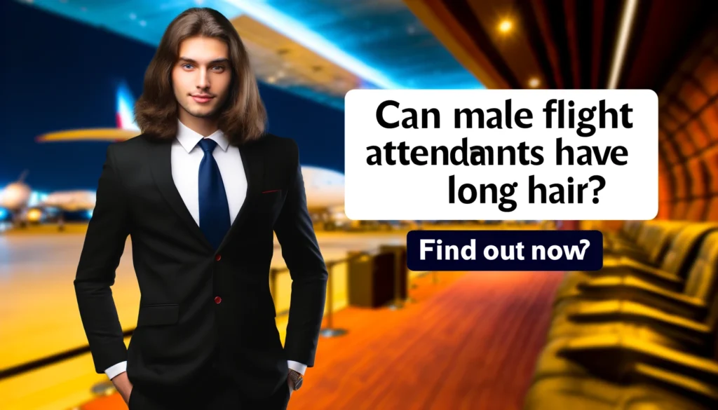 Can Male Flight Attendants Have Long Hair