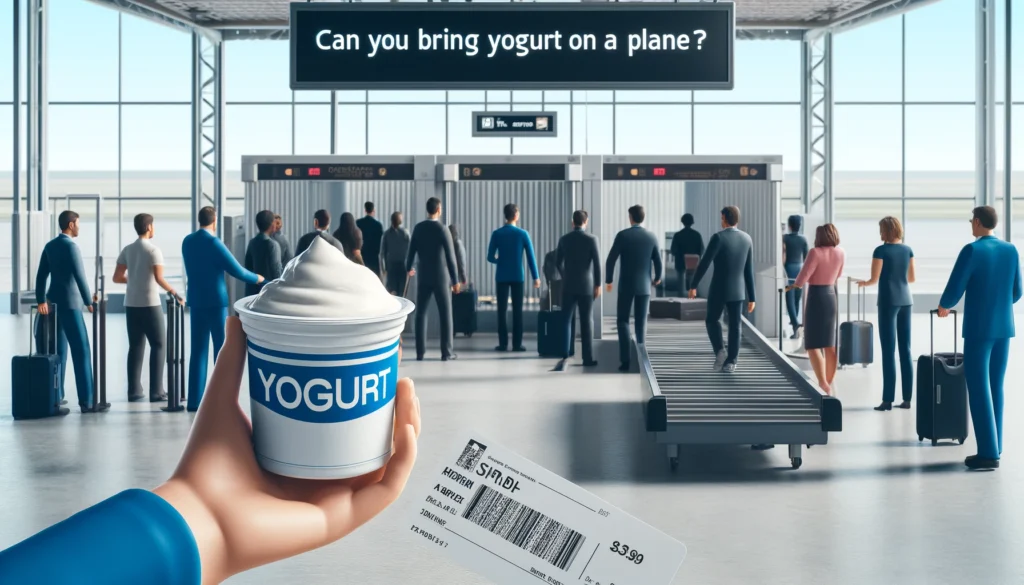 Can You Bring Yogurt on a Plane