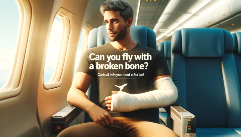 Can You Fly with a Broken Bone