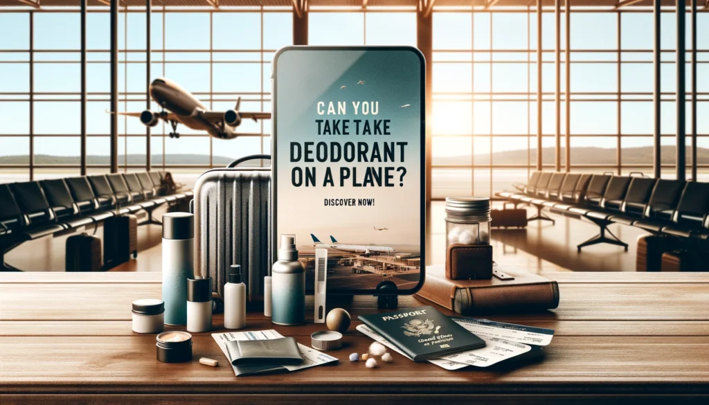 Can You Take Deodorant on a Plane