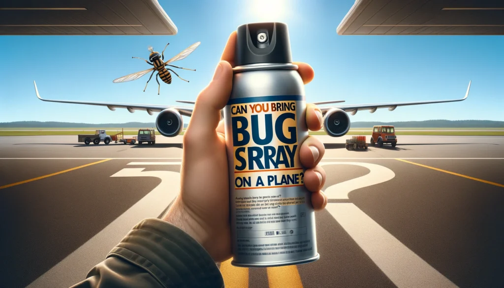 Can You bring bug spray on a Plane