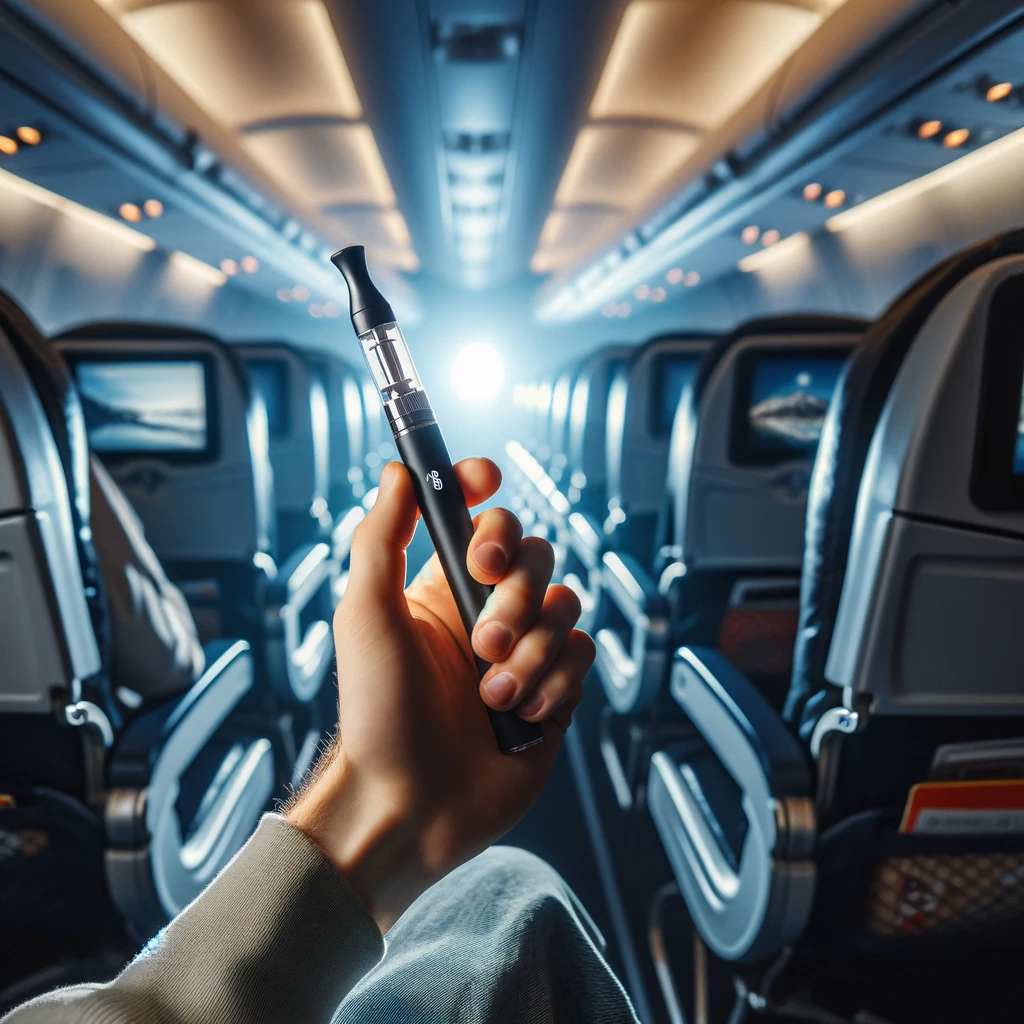 Can you take a Delta 8 pen on a Plane