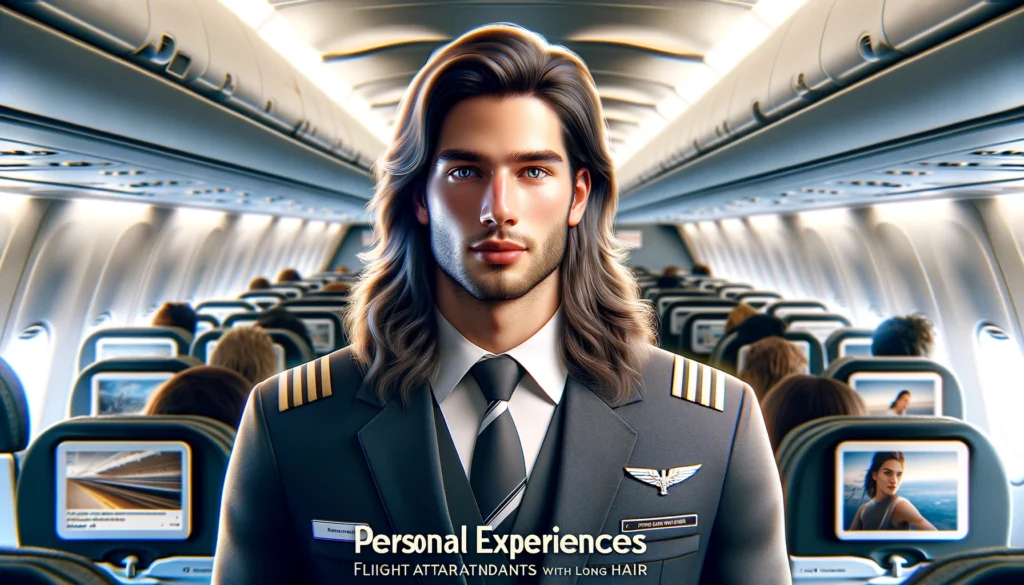 Flight Attendants with Long Hair