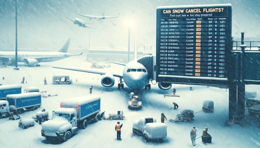 How Much Snow Does It Take to Cancel a Flight