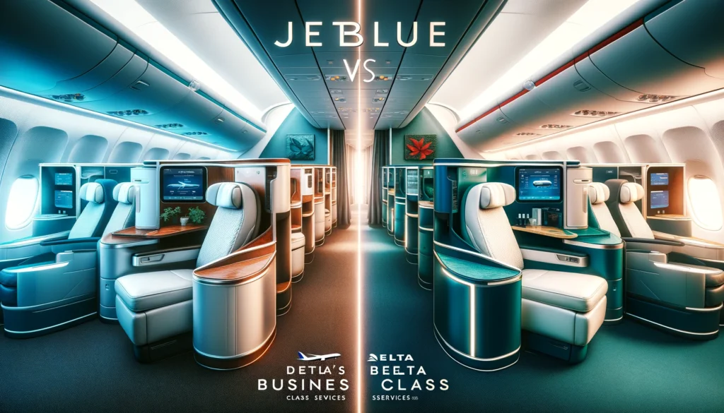 JetBlue vs Delta "Business Class Services"