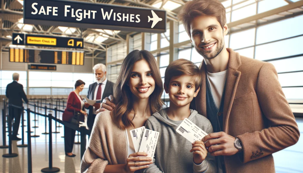 Safe Flight Wishes for Loved Ones