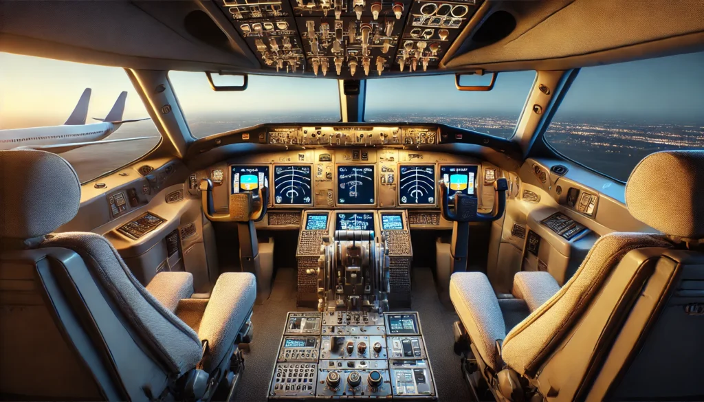 Boeing 737 Cockpit