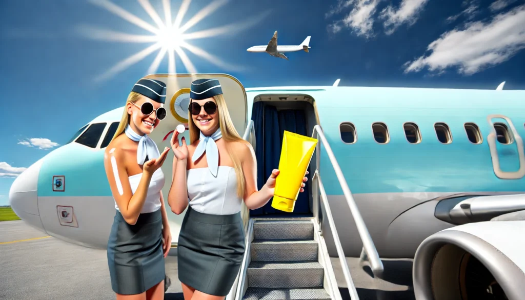 Flight Attendant's Sunscreen Recommendations