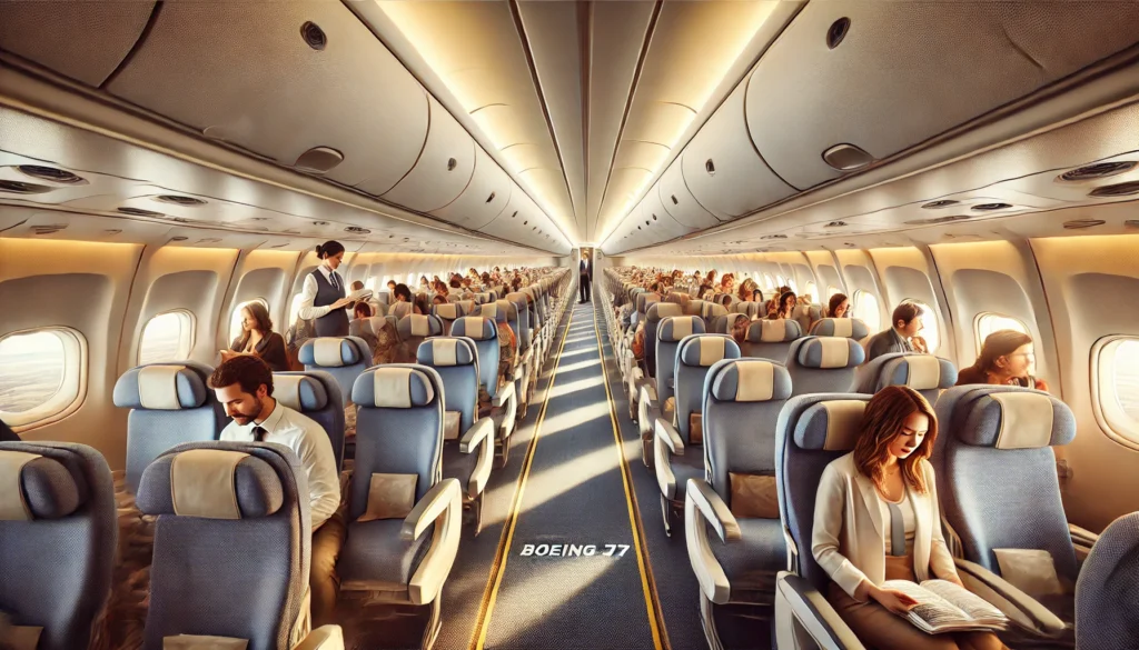 Inside the Boeing 737 Plane