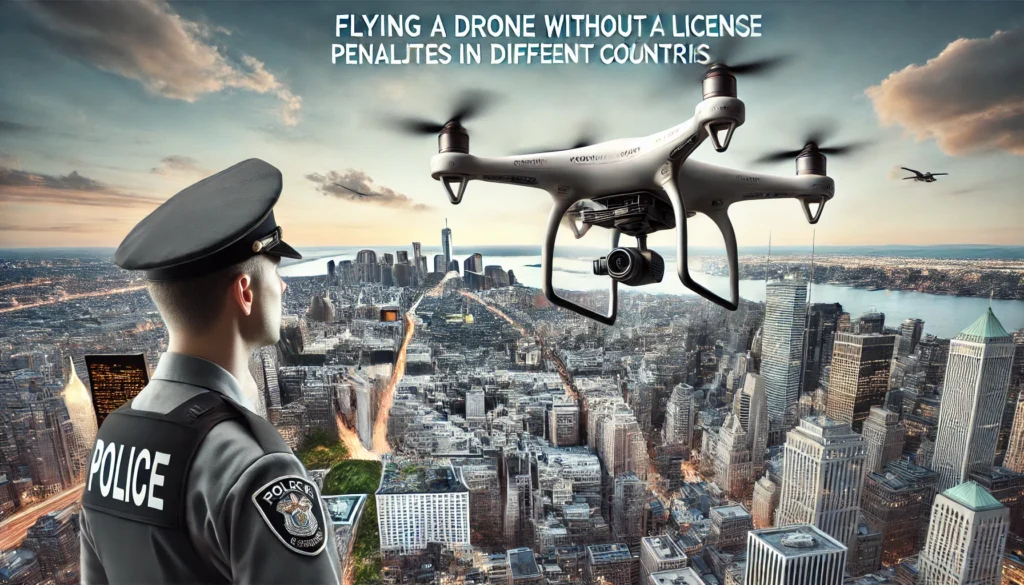 Specific Flying A Drone Without A License Penalties in Different Countries