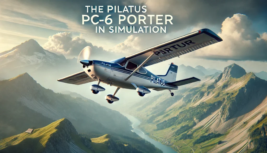 The Pilatus PC-6 Porter in Simulation