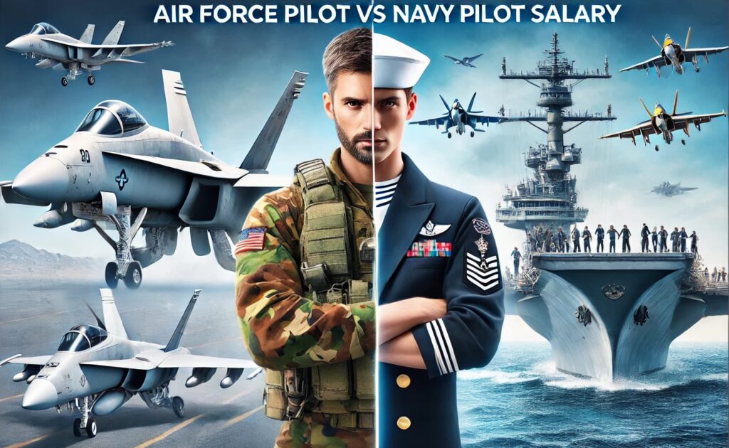 Air Force Pilot vs Navy Pilot Salary