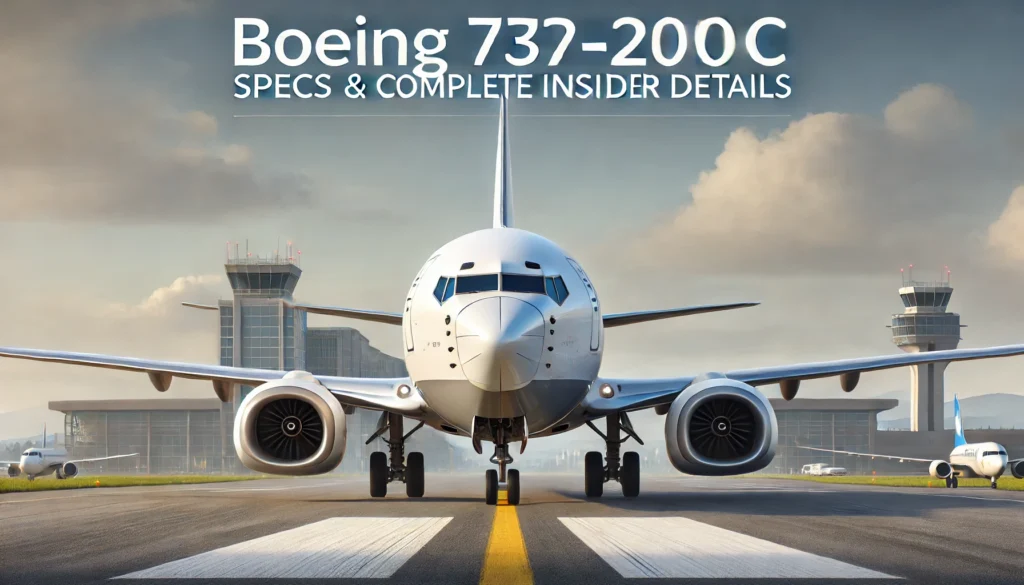 Boeing 737-200c Specs