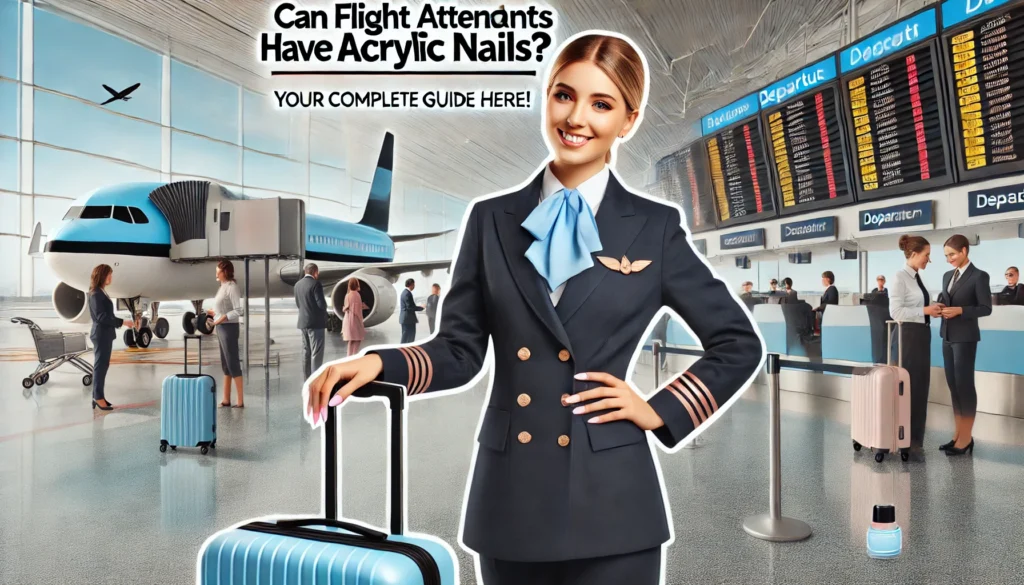 Can Flight Attendants Have Acrylic Nails