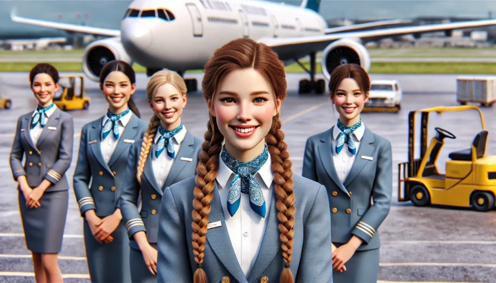 Can Flight Attendants Wear Braids