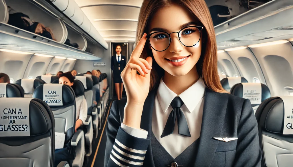 Can I Be a Flight Attendant with Glasses