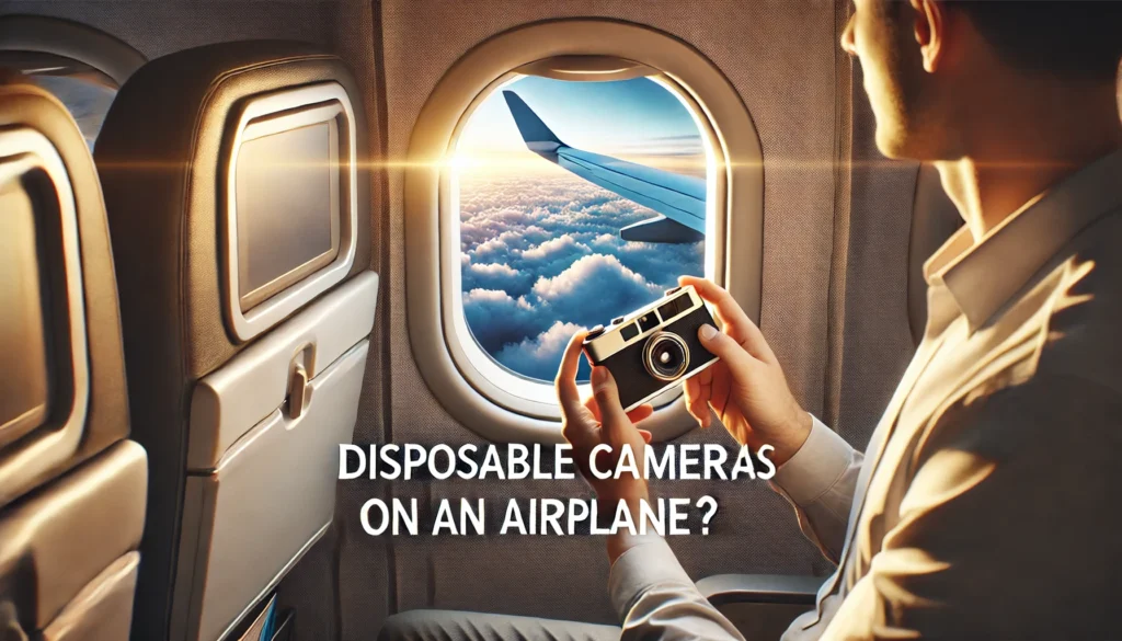 Can You Take Disposable Cameras On An Airplane