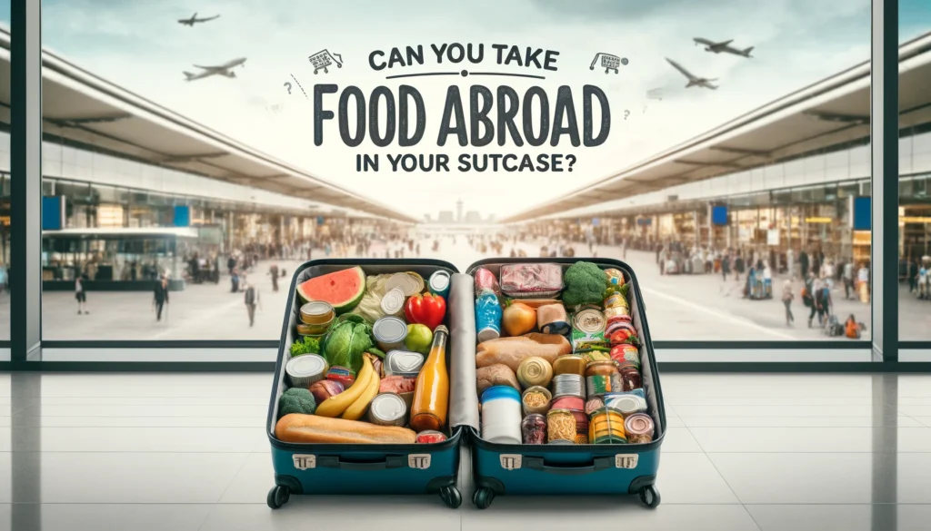 Can You Take Food Abroad in Your Suitcase