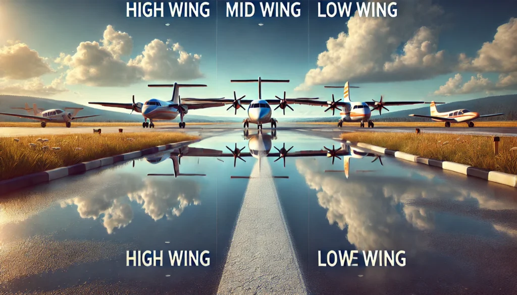 High Wing vs Mid Wing vs Low Wing