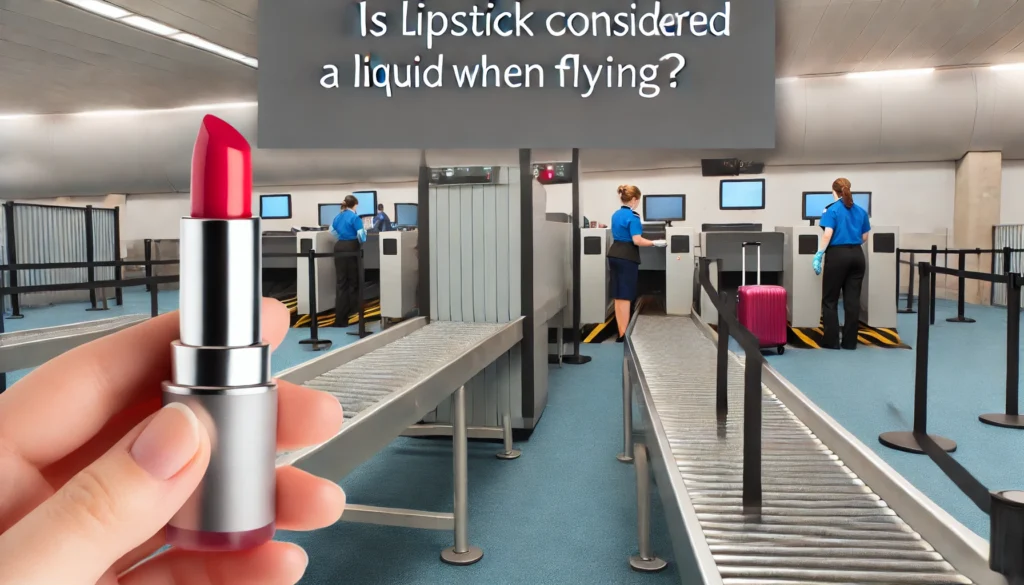 Is Lipstick Considered a Liquid When Flying