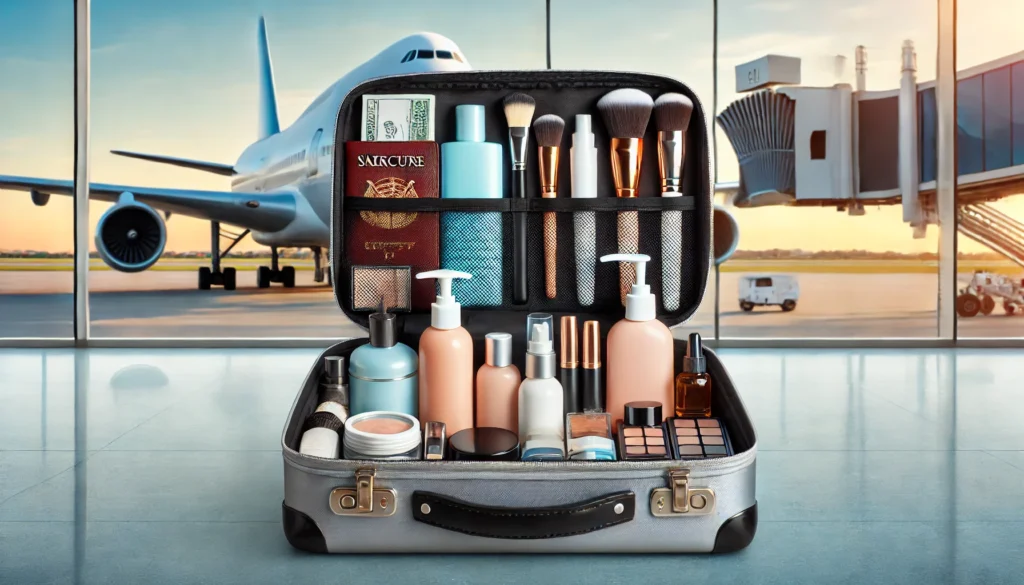 Packing Your Beauty Products For Flying