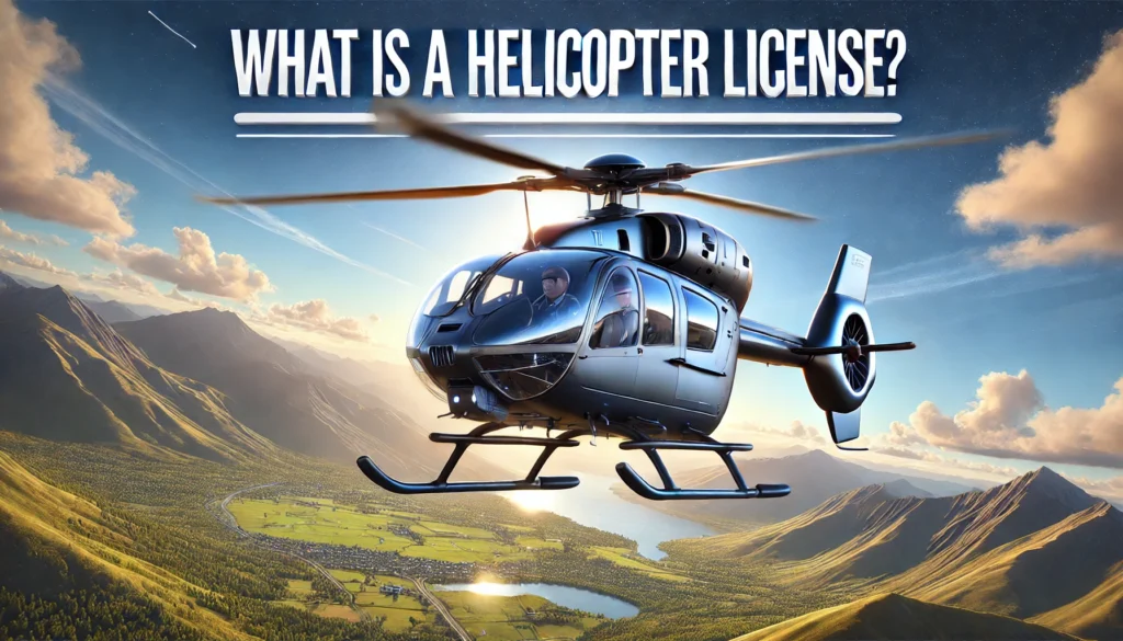 What is a Helicopter License